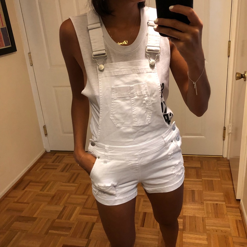 Rue21 Overalls in White
